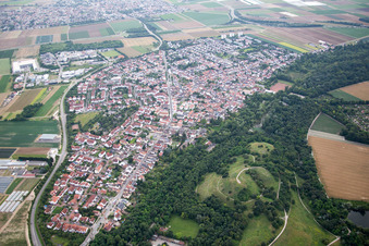 District Maudach in Ludwigshafen am Rhein in the state Rhineland-Palatinate, Germany