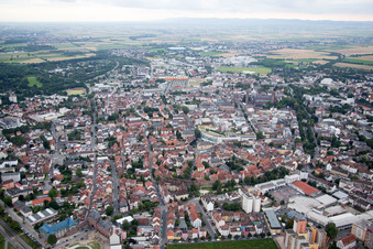 Old Town in Worms in the state Rhineland-Palatinate, Germany