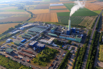 Factory premises HIM GmbH (SAV) and HIM-ASG in Biebesheim am Rhein in the state Hesse, Germany