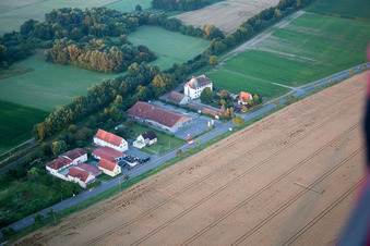 Aerial photograpy of Steinfeld in the state Rhineland-Palatinate, Germany
