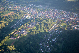 Evangelical Trifels High School in Annweiler am Trifels in the state Rhineland-Palatinate, Germany
