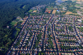 Ostring from the northeast in Schifferstadt in the state Rhineland-Palatinate, Germany