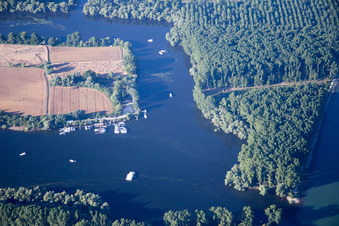 Corsica in the district Oberhausen in Oberhausen-Rheinhausen in the state Baden-Wuerttemberg, Germany