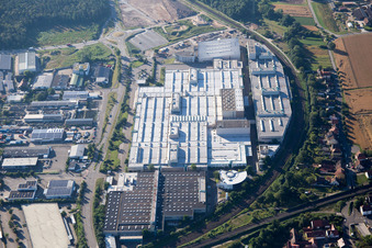 SEW eurodrive in the district Graben in Graben-Neudorf in the state Baden-Wuerttemberg, Germany