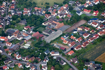 Aerial photograpy of Höheinöd in the state Rhineland-Palatinate, Germany