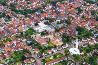 New building site in Goethestr in Kandel in the state Rhineland-Palatinate, Germany