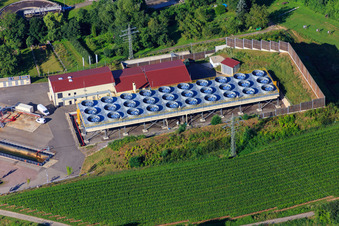 Geothermal power plant Insheim in Insheim in the state Rhineland-Palatinate, Germany