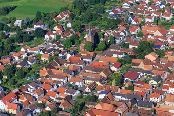Simultaneous Church Rohrbach in Rohrbach in the state Rhineland-Palatinate, Germany
