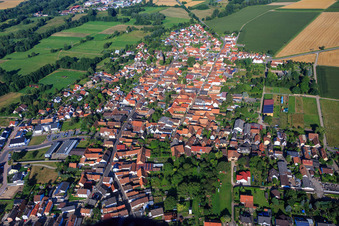Main Street in Rohrbach in the state Rhineland-Palatinate, Germany