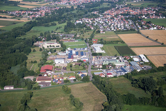 Billigheim, East Industrial Estate in Billigheim-Ingenheim in the state Rhineland-Palatinate, Germany