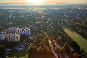 Karl-May-Straße in the district Frauenaurach in Erlangen in the state Bavaria, Germany