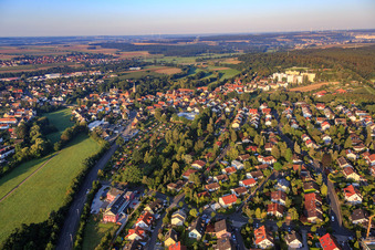 Erlanger Street in the district Frauenaurach in Erlangen in the state Bavaria, Germany