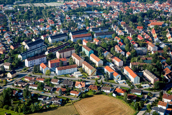 District INA-Ring in the city in Herzogenaurach in the state Bavaria, Germany