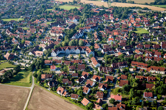 Settlement area in the district Herzo Base in Herzogenaurach in the state Bavaria, Germany