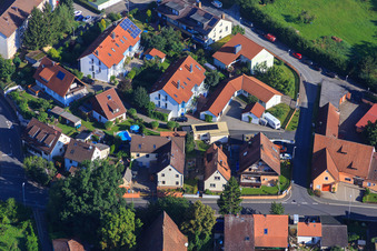 Aerial view of Sparrowhawk Blade in the district Frauenaurach in Erlangen in the state Bavaria, Germany
