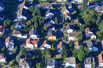 Hellenstr in the district Wolfartsweier in Karlsruhe in the state Baden-Wuerttemberg, Germany