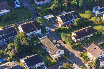 Siebenmannstr in the district Wolfartsweier in Karlsruhe in the state Baden-Wuerttemberg, Germany
