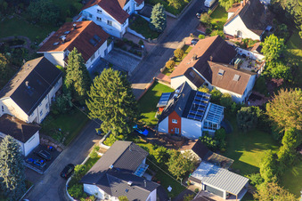 Steinhofstr in the district Wolfartsweier in Karlsruhe in the state Baden-Wuerttemberg, Germany