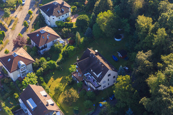 Albert Einstein Street in the district Wolfartsweier in Karlsruhe in the state Baden-Wuerttemberg, Germany