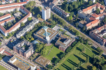 Office and administration buildings of the insurance company BGV / Badische Versicherungen in the district Oststadt in Karlsruhe in the state Baden-Wurttemberg, Germany