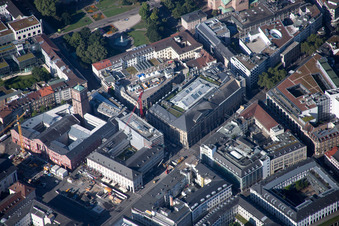 Karstadt Kaiserstr in the district Innenstadt-West in Karlsruhe in the state Baden-Wuerttemberg, Germany