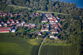 Fischerstr in the district Helmlingen in Rheinau in the state Baden-Wuerttemberg, Germany