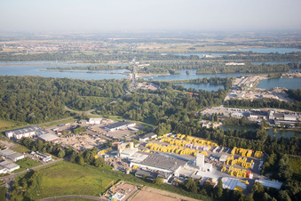 Xella Germany in the district Freistett in Rheinau in the state Baden-Wuerttemberg, Germany