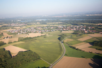 District Diersheim in Rheinau in the state Baden-Wuerttemberg, Germany