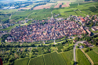 From the north in Bergheim in the state Haut-Rhin, France