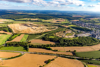 Quarry Walzbachtal in the district Wössingen in Walzbachtal in the state Baden-Wuerttemberg, Germany