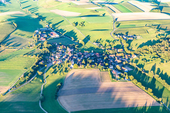 District Engelhofen in Obersontheim in the state Baden-Wuerttemberg, Germany