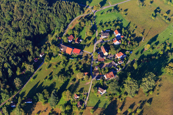 Hüttlenweg in Spiegelberg in the state Baden-Wuerttemberg, Germany