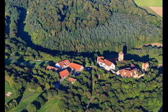 Liebenstein Castle at the Golf and Country Club Schloss Liebenstein eV in Neckarwestheim in the state Baden-Wuerttemberg, Germany