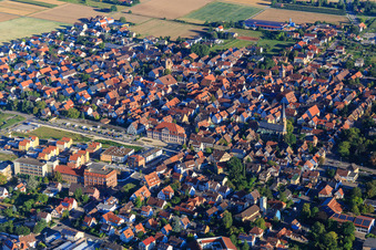 Stadion Castle on the Bleichwiese in Bönnigheim in the state Baden-Wuerttemberg, Germany