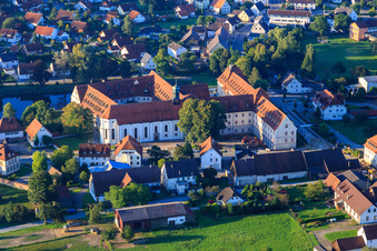 Boarding school and monastery church of St. Bernhard in the monastery Wald in Wald in the state Baden-Wuerttemberg, Germany