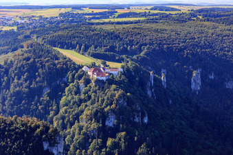 DJH Youth Hostel Burg Wildenstein in Leibertingen in the state Baden-Wuerttemberg, Germany