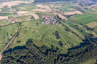 Grounds of the Golf course STEISSLINGEN GMBH in Steisslingen in the state Baden-Wurttemberg, Germany