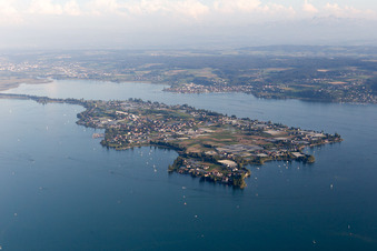 District Niederzell in Reichenau in the state Baden-Wuerttemberg, Germany