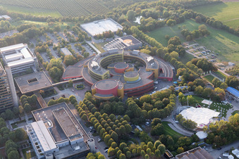 ZDF in the district Lerchenberg in Mainz in the state Rhineland-Palatinate, Germany