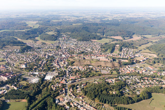 Drone image of Bitche in the state Moselle, France