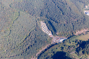 Neudahn 2 Industrial Park in Dahn in the state Rhineland-Palatinate, Germany