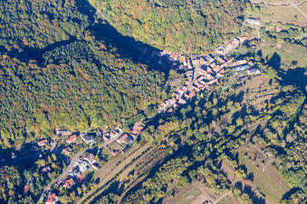 Village view in Oberschlettenbach in the state Rhineland-Palatinate, Germany