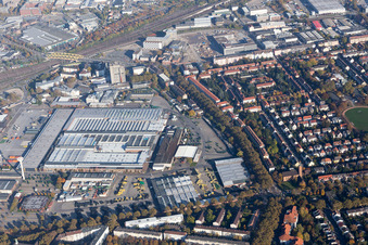 John Deere in the district Lindenhof in Mannheim in the state Baden-Wuerttemberg, Germany