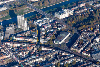 National Theatre in the district Oststadt in Mannheim in the state Baden-Wuerttemberg, Germany