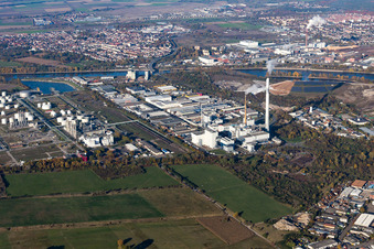 MVV Environment on Friesenheim Island in the district Neckarstadt-West in Mannheim in the state Baden-Wuerttemberg, Germany