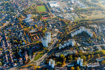 School building motoric development and integrated school Ernst Bloch in the district Oggersheim in Ludwigshafen am Rhein in the state Rhineland-Palatinate, Germany