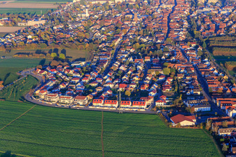 Am Maisfeld, Stresemannstr in Kandel in the state Rhineland-Palatinate, Germany