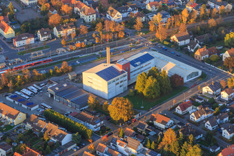 Eichenauer building on Jahnstr in Kandel in the state Rhineland-Palatinate, Germany
