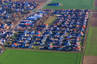 Lindenweg x Siedlerweg in Steinweiler in the state Rhineland-Palatinate, Germany