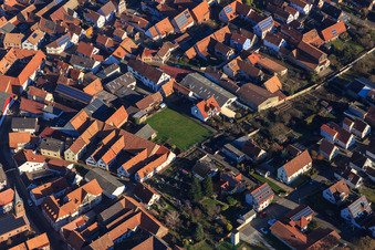 Kreuzgasse in Steinweiler in the state Rhineland-Palatinate, Germany